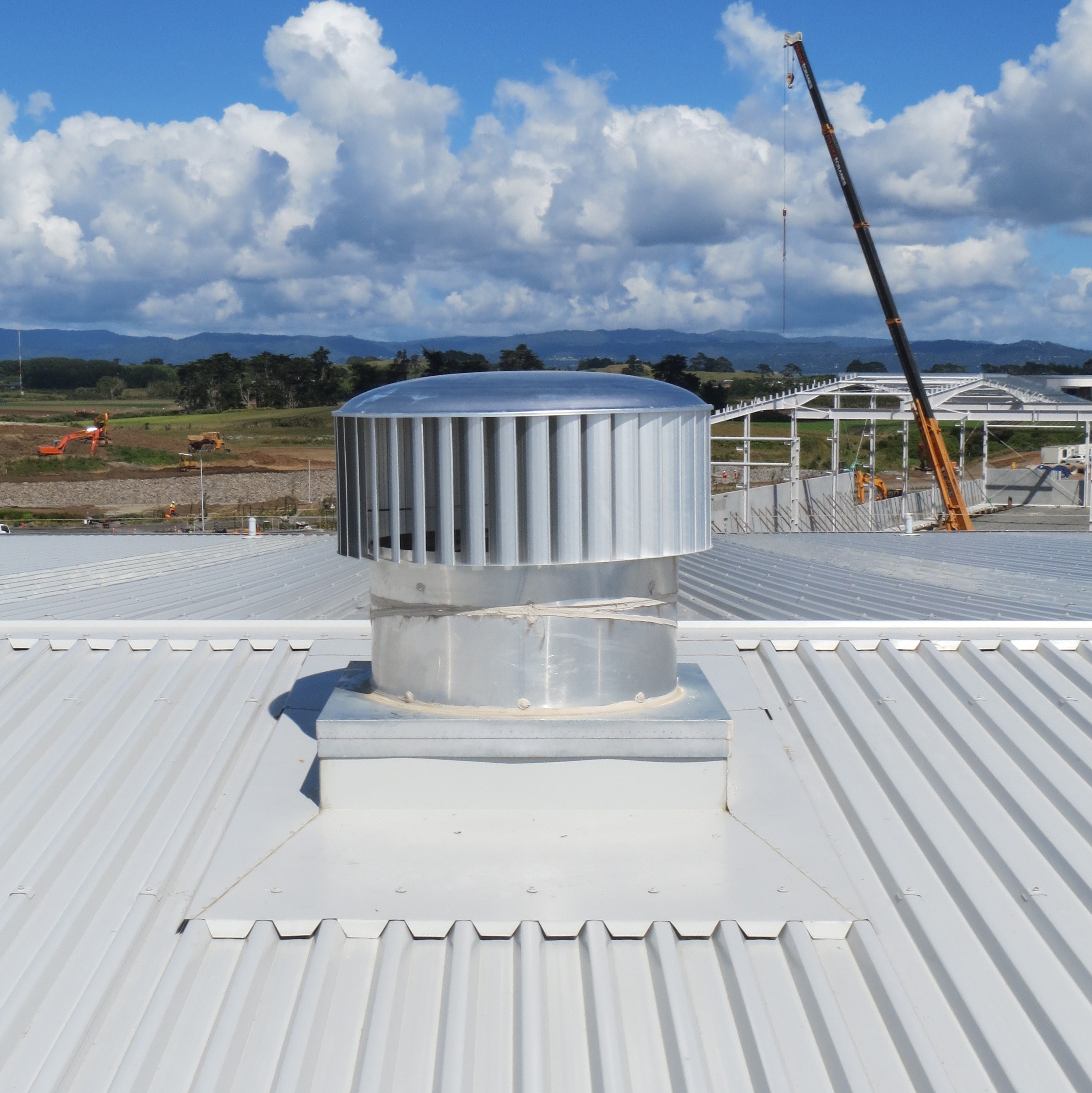 Whirlybird Wind Rotary Turbine Ventilator