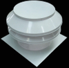 Round Slant Back Galvanized Static Roof Vents