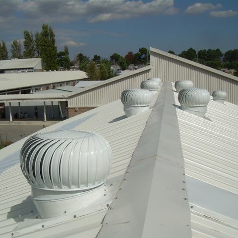 Whirly Wind Powered Turbine Ventilator