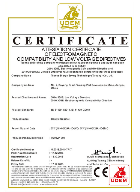 Certification of Toprise