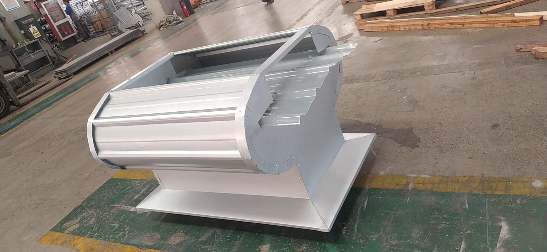 Rolled Continuous Off Ridge Ventilators