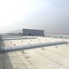 Continuous Arched Type Smoke Exhaust Roof Skylights For The Large Opening on The Factory Roof