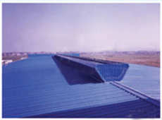 Powered Soffit open Ridge Ventilators