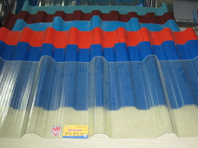 Uv Stabilised Non Skid Fiberglass Sheet for Waterproofing