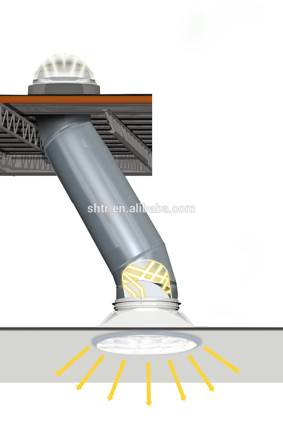  Tube Reflective Light Tubular Skylight