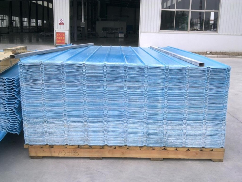 Opaque 12mm Fiberglass Sheet for Car Parking