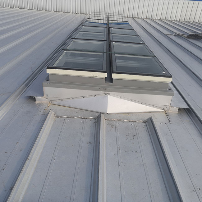 Mechanical Natural Smoke Vent for Roof