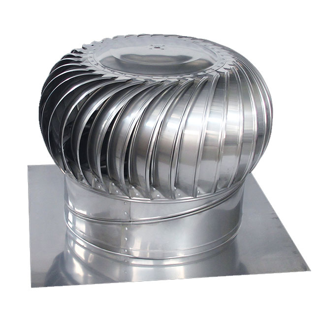 Wind Powered 24 Inch Rotary Turbine Ventilator for House