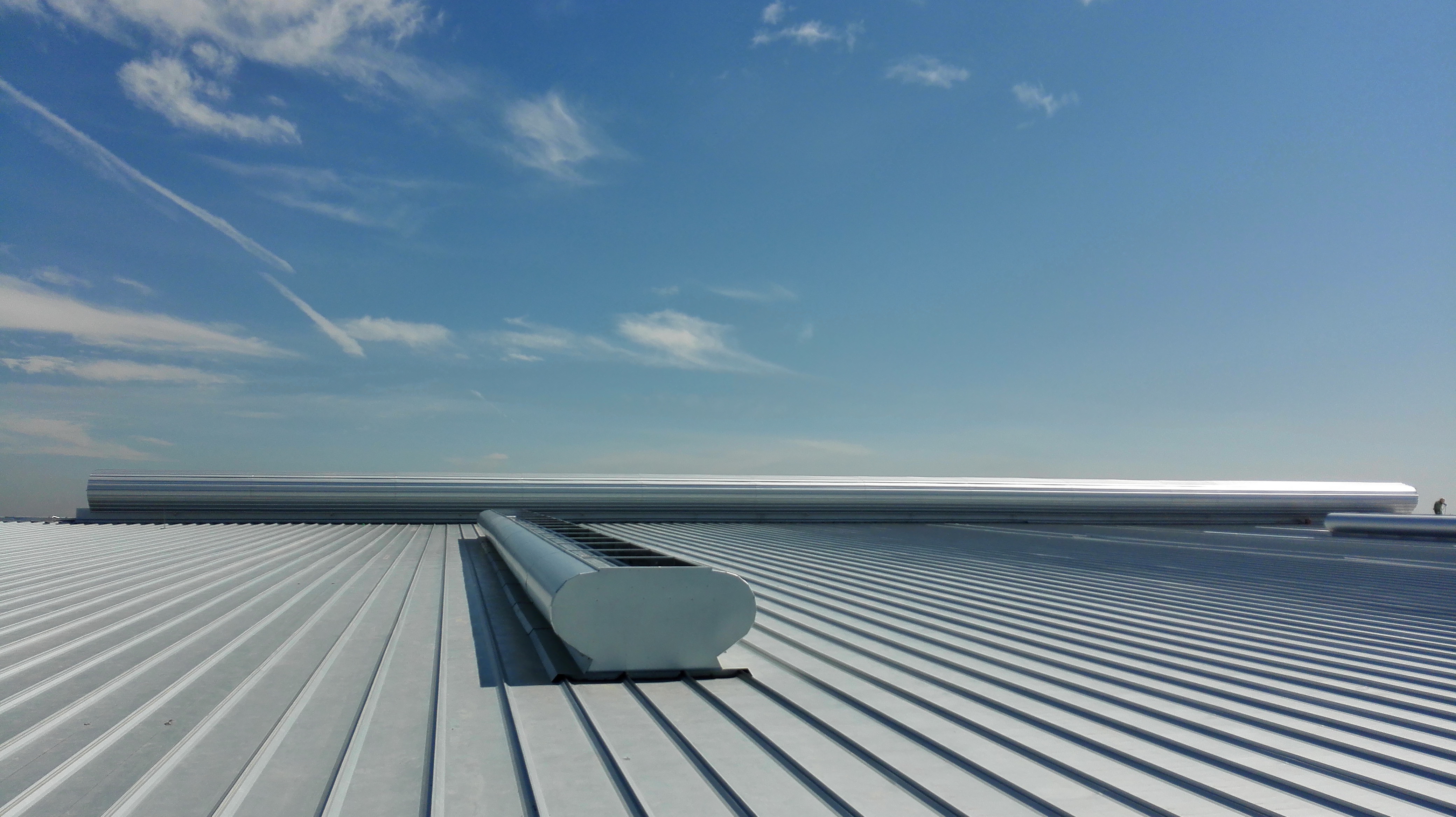 Standing Seam Soffit Attic Ridge Ventilators