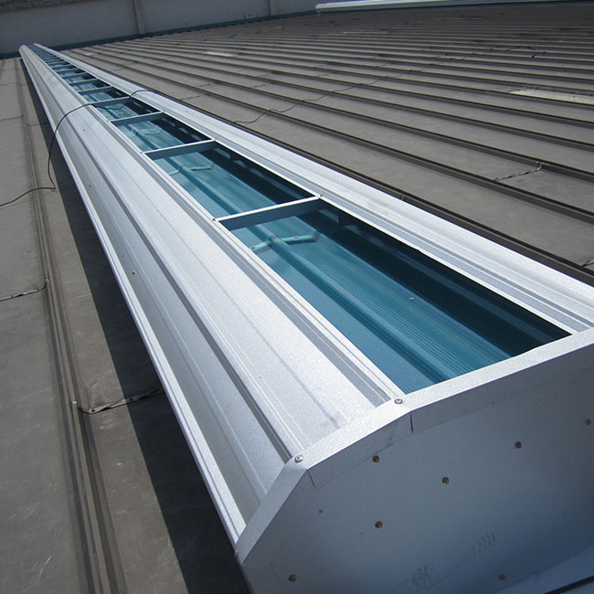 Commercial Soffit Solar Ridge Ventilators without Intake